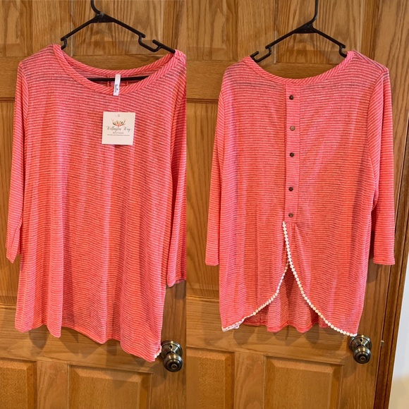 Line6six Tops - Line6six Tunic with back detail 1X